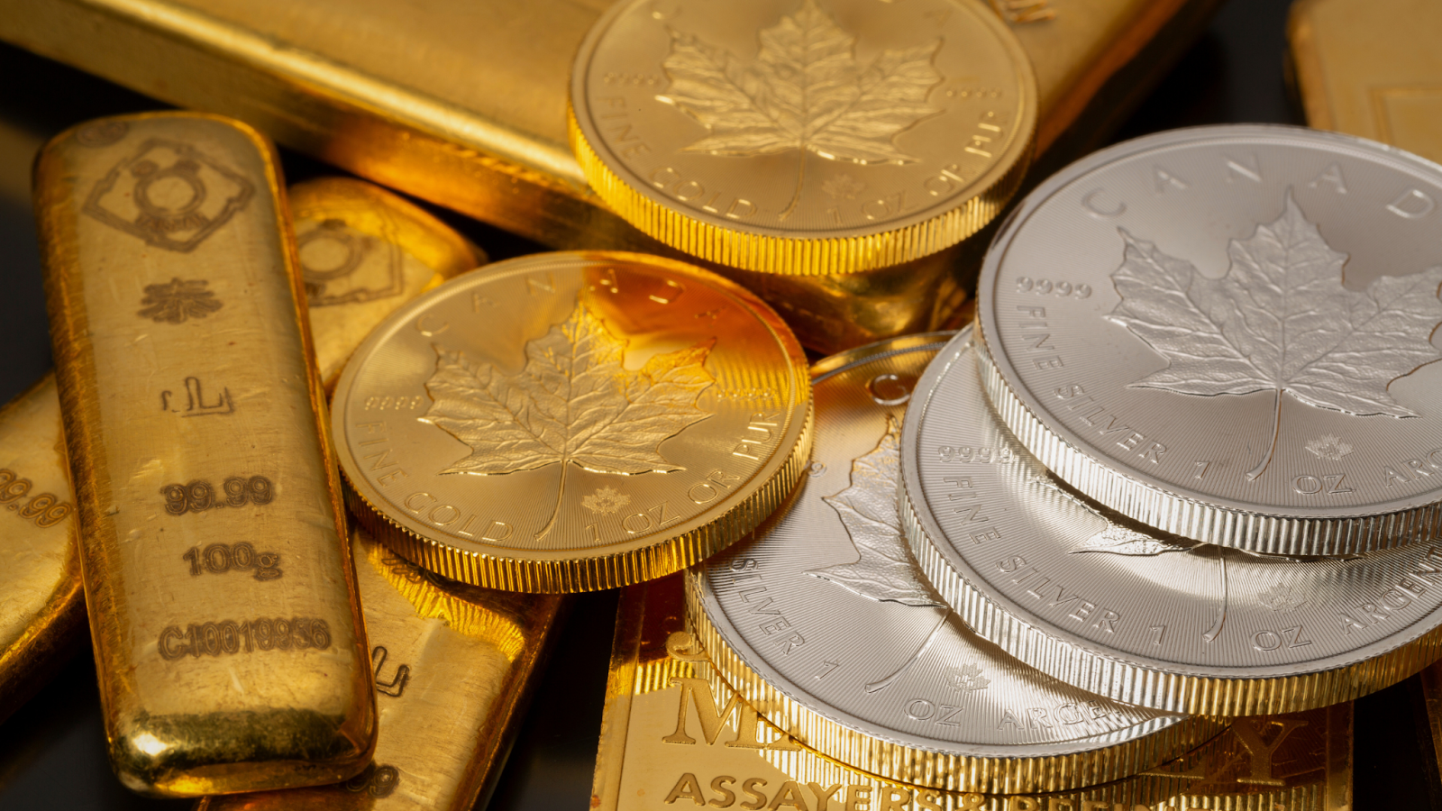 Variety of Bullion Products