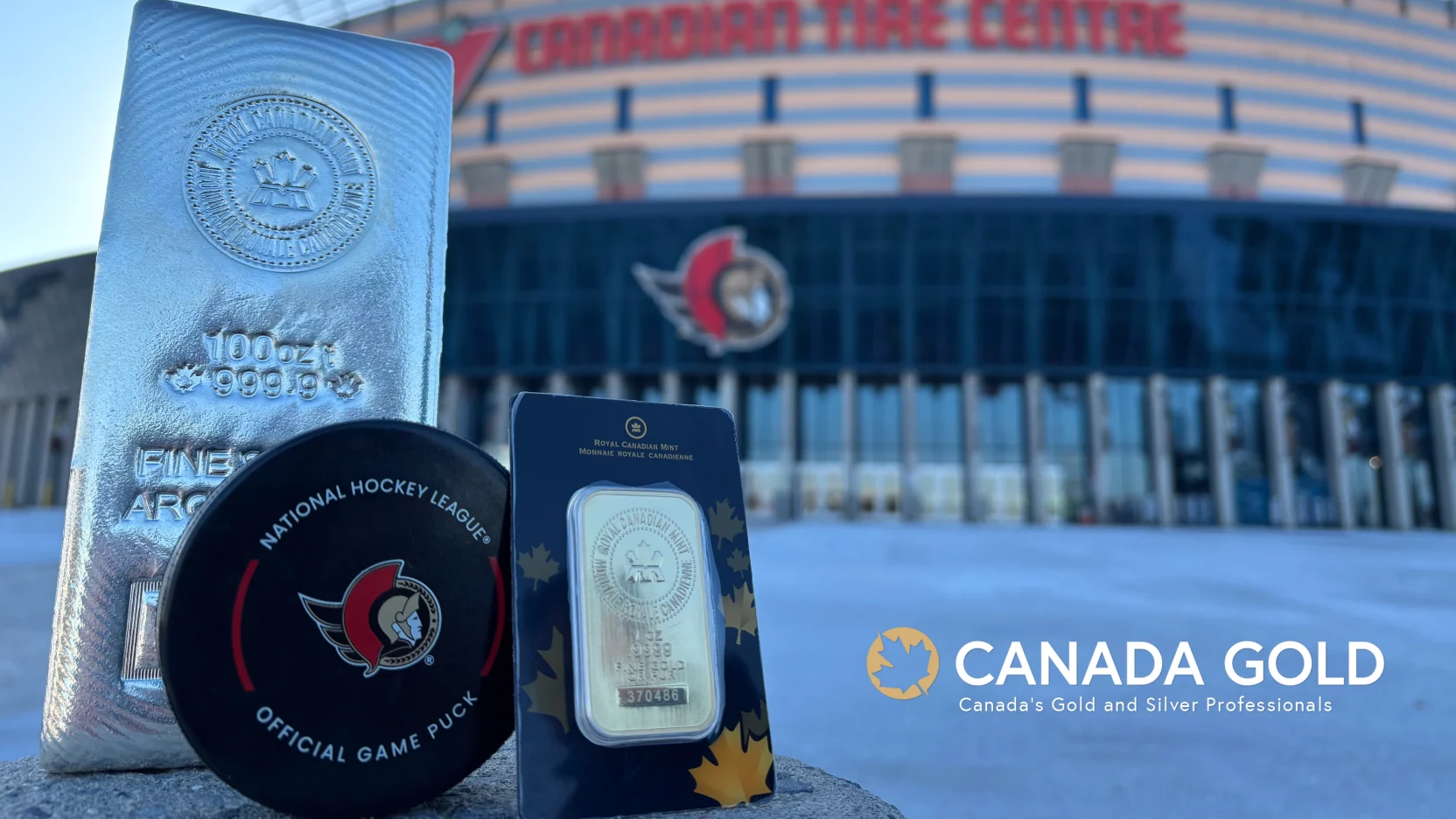 Canada Gold: Official Precious Metals Partner of the Ottawa Senators